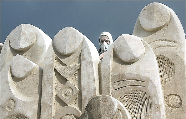 گزارش تصویری از سومین سمپوزیوم مجسمه‌سازی تهران